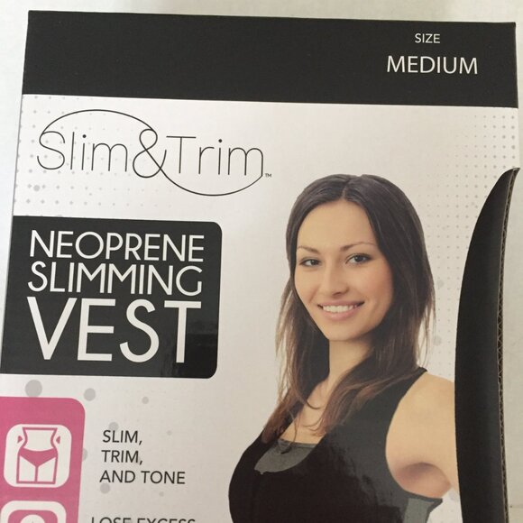 NEW Slim & Trim Neoprene Medium Slimming Vest - Picture 2 of 10